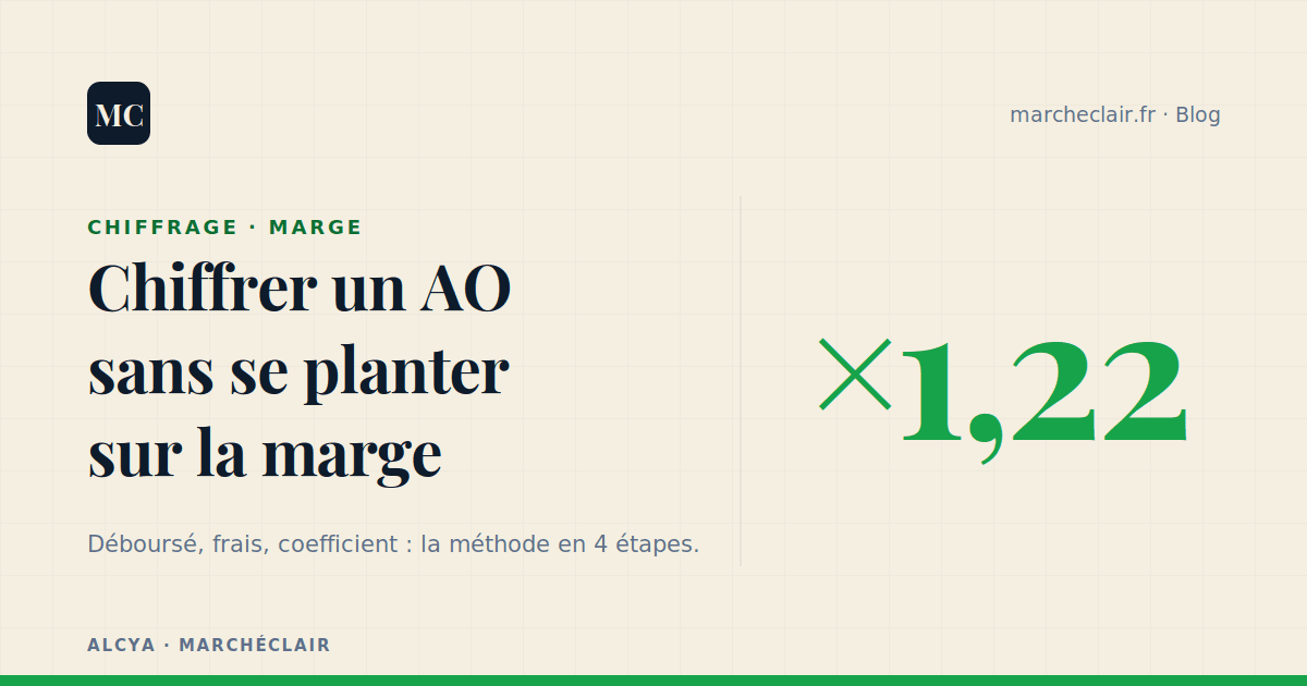 Comment chiffrer un appel d'offres BTP sans se planter sur la marge
